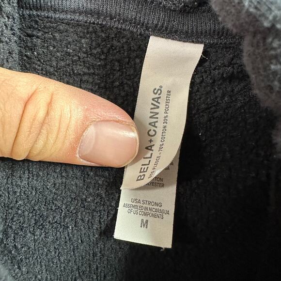 Dean Thompson Hoodie Womens Medium Black Stock Racing Sweatshirt READ - Picture 10 of 13